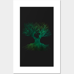 Green Magic Tree Of The World Posters and Art